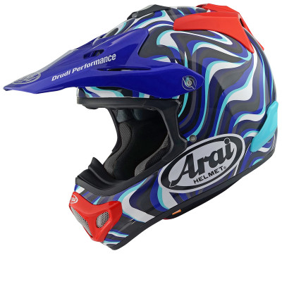 Casque cross ARAI MX-V EVO Stream - Bleu taille S