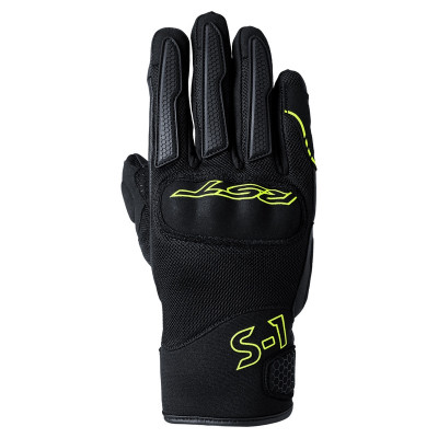 Gants moto RST S-1 mesh homme CE - jaune fluo taille M