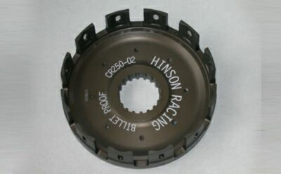 Cloche d'Embrayage Alu marque Hinson | Compatible Motocross HONDA CR 250