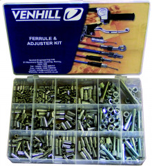 Coffret accessoires cables 459 pièces caoutchouc Venhill