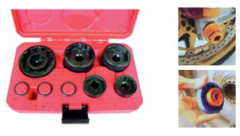 Coffret de 5 douilles d'axe de roue marque JMP universel 28 à 55mm