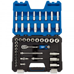 Coffret douilles & cliquet 3/8’’ Draper métrique 42 pièces