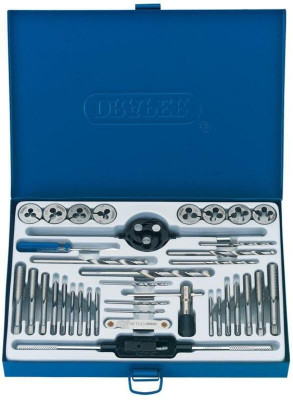 Coffret tarauds et filières Draper 37pcs M3 à M12