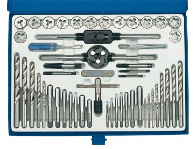 Coffret tarauds et filières Draper métrique et pouces