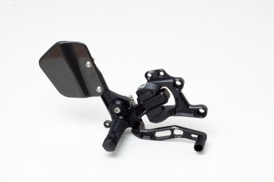 Commandes reculées ajustables noir VCR38GT Gilles | Z 750, 1000, Z ABS 1000, Z EDITION R 750