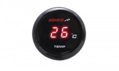 Compteur de température d'eau i-GEAR (affichage bleu) KOSO