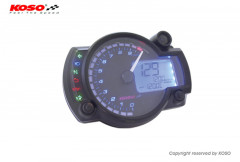 Compteur digital multifonctions modèle RX2N+ GP Style universel KOSO