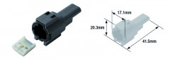 CONNECTIQUE 060WP FEMELLE TYPE 060WP / 1,50MM / 2V