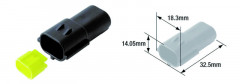CONNECTIQUE 070WP MALE TYPE 070WP / 1,80MM / 2V