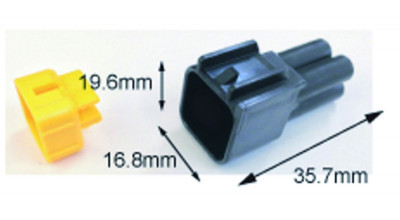 CONNECTIQUE 090WP MALE TYPE 090WP / 2,30MM / 4V