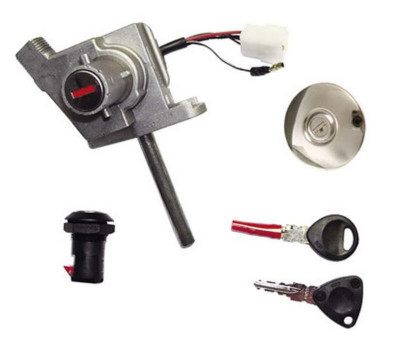 Contacteur à clé Vparts | SKYLINER 125, SKYLINER 150, MAJESTY YP 125, MAJESTY YP 150, MAJESTY YP 180