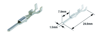 COSSE MALE 060WP TYPE 060WP / 1,50MM