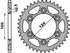 Couronne Standard 37 Dents 4366 - 525 Pbr | Moto DUCATI
