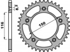 Couronne 42 dents acier standard 4329 - 520 Pbr | APRILIA RS 250