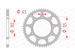 Couronne standard AFAM 41100 - 420 LOBITO 50 Afam | Mécaboite APRILIA, DERBI, GILERA, BULTACO