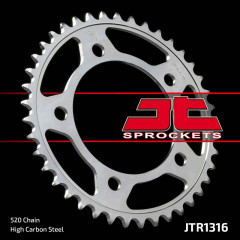 Couronne standard 39 dents pas 520 type 1316 JT Sprockets | Moto, Maxiscooter HONDA