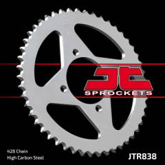 Couronne 49 dents pas 428 type 838 JT Sprockets | XS 125, DIVERSION YBR 125, YBR 125