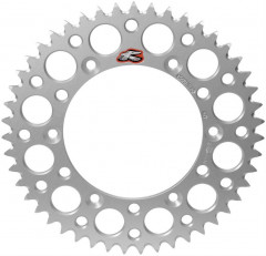 Couronne Ultralight 53 dents alu anti-boue pas 520 type 224U couleur argent Renthal
