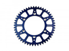 Couronne alu ultra-light anti-boue 49 dents SRS520 428 Scar | Motocross KTM, GAS GAS, HUSQVARNA