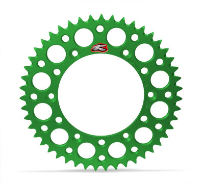 Couronne aluminium Ultra-Light anti-boue 52 Dents Renthal | Motocross KAWASAKI, SUZUKI