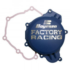 Couvercle d'allumage Factory Racing bleu Boyesen | YAMAHA YZ 65