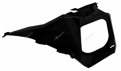 Plaques latérales et couvercle de boite à air droit noir Racetech | Motocross KTM
