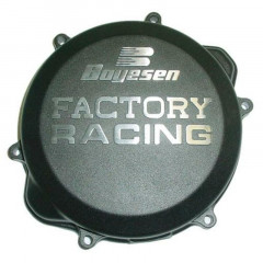 Couvercle de carter d'embrayage Factory Racing noir Boyesen | HONDA CRFX 450