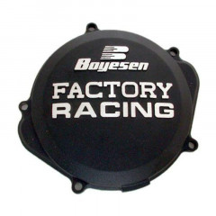 Couvercle de carter d'embrayage noir Factory Racing Boyesen | KAWASAKI KX 250, KAWASAKI KXF 250