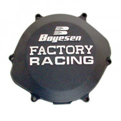 Couvercle de carter d'embrayage noir Factory Racing Boyesen | HONDA CR 250