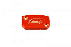 Couvercle de Maître-Cylindre de Frein Avant marque Scar, Orange | Compatible Motocross, Quad, Moto