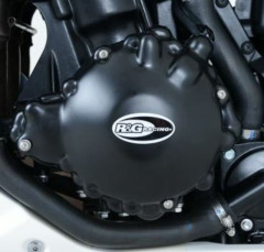 Couvre carter gauche (alternateur) marque R&G RACING noir Triumph Speed Triple S