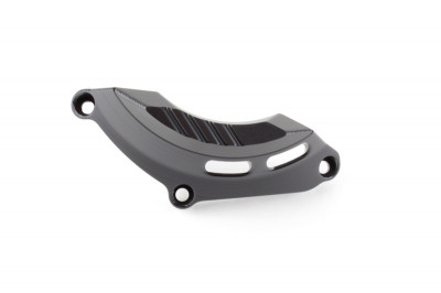 Couvre-carter moteur gauche marque GILLES TOOLING noir Yamaha YZF-R6