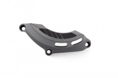 Couvre-carter moteur gauche marque GILLES TOOLING noir Yamaha YZF-R6