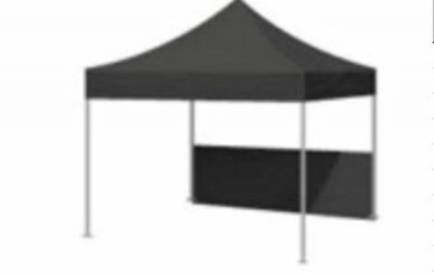 Demi-panneau amovible pour tonnelle de paddock marque Bihr Home Track 3x3m