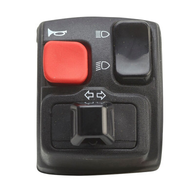 Demi commodo électrique gauche Domino | MRX 50, RS1 50, RS2 MATRIX 50, RS2 NAKED 50, SMX 50