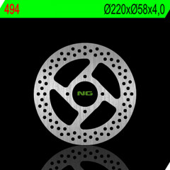 Disque de frein arrière central NG BRAKES 494 | BANSHEE YFZ 350, BLASTER YFS 200, RAPTOR YFM 660