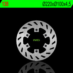 Disque de frein arrière droit NG | KAWASAKI KDX 200, KX 125, 250, 500