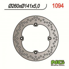 Disque de frein arrière fixe marque Ng BRAKES | Compatible Moto KAWASAKI, SUZUKI