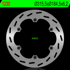 Disque de frein arrière fixe marque Ng BRAKES | Compatible Motos HONDA