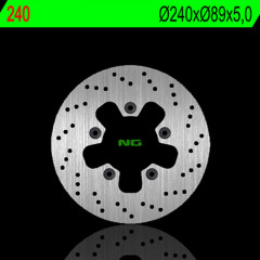 Disque de frein arrière fixe marque NG BRAKES | KAWASAKI, KYMCO, PIAGGIO, SUZUKI, YAMAHA
