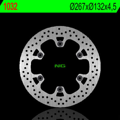 Disque de frein arrière fixe NG | Maxiscooter YAMAHA T-MAX XP 500 '01-'11