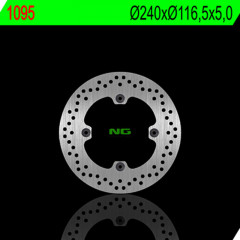 Disque de frein arrière fixe NG BRAKES 1095 | CBF 500, 600, 1000, HORNET F 600