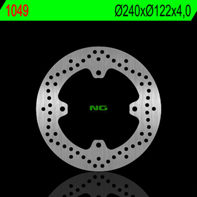 Disque de frein arrière fixe NG Brakes référence :1049 | Suzuki RMZ 250, 450
