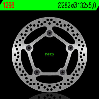 Disque de frein arrière fixe ø 282 mm, NG 1296 | TMAX 560, TECH MAX, T-MAX XP 530, Yamaha T Max 530