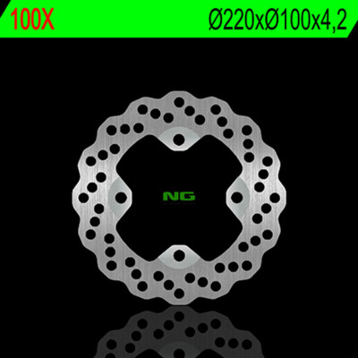 Disque de frein arrière pétale fixe marque Ng | Compatible Moto KAWASAKI