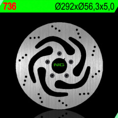 Disque de frein avant droit fixe marque Ng | Compatible Motos HARLEY DAVIDSON
