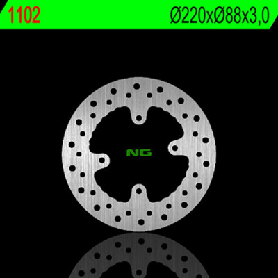 Disque de frein avant fixe marque NG BRAKES 1102 | Motocross, Moto HONDA, CAGIVA