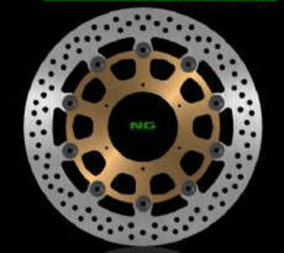 Disque de frein avant flottant marque Ng | Compatible avec Motos HONDA