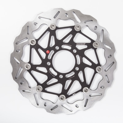 Disque de frein avant flottant Wave marque Braking | Compatible Motos SUZUKI