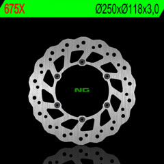 Disque de frein avant marque Ng BRAKES 675X | Motocross, Moto SUZUKI, YAMAHA